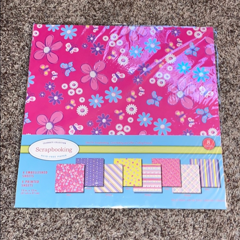 Scrapbooking paper